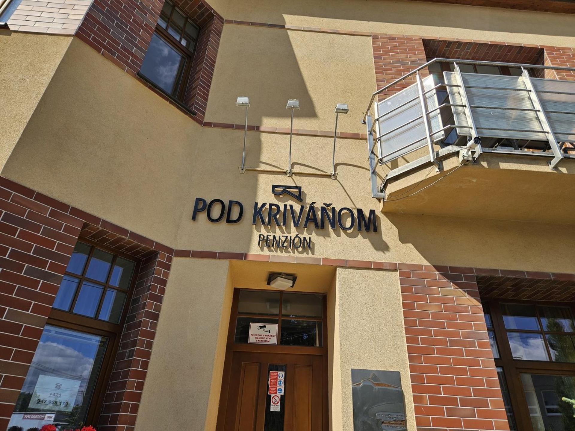Penzion Pod Krivanom Liptovský Hrádok Kültér fotó